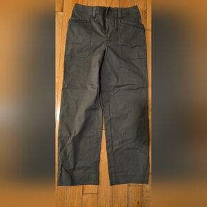 Olive Green Casual Pants
